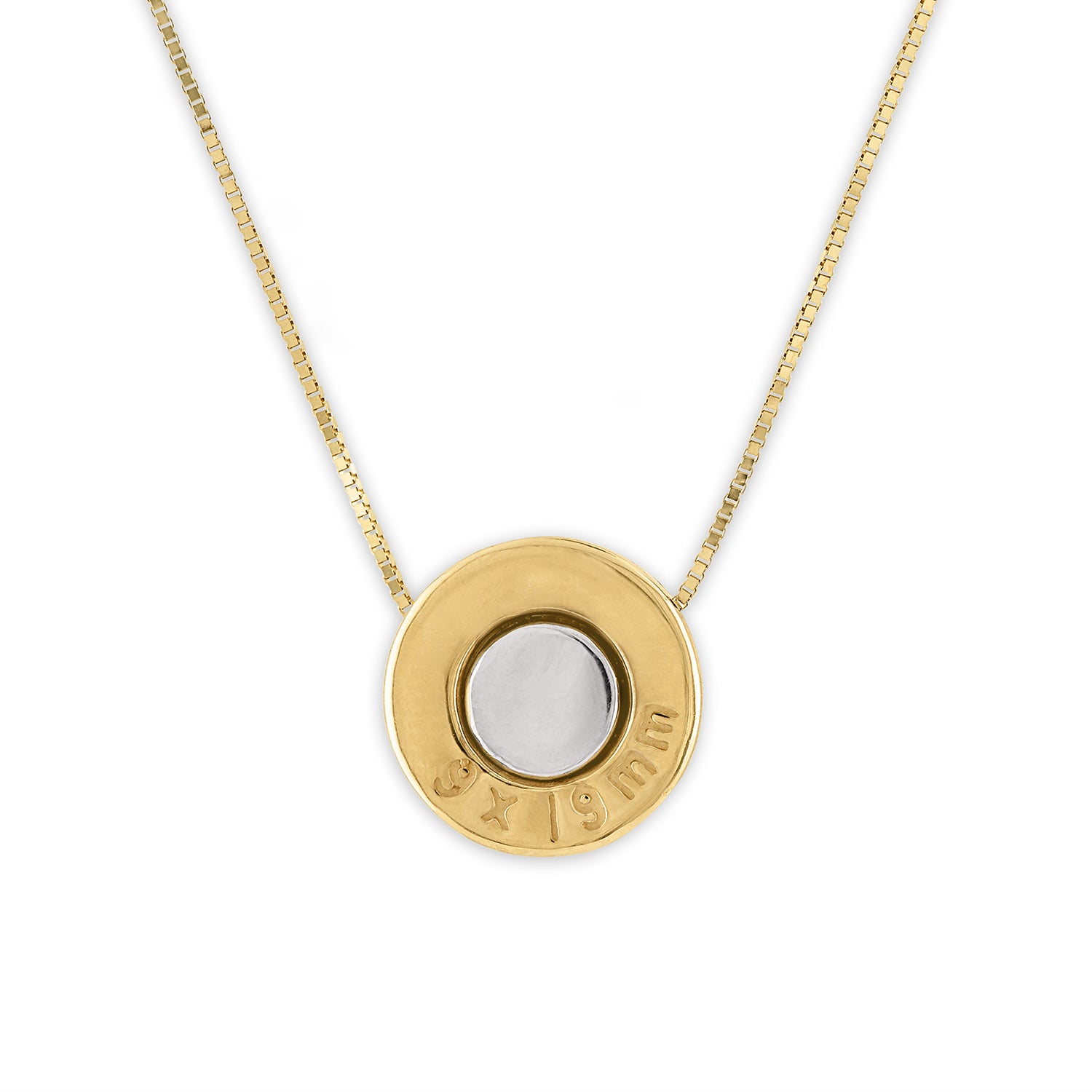 9 x 19MM 14K Gold Pendant